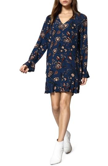 Sanctuary Harvest Moon Ruffled Floral-Print Dress - TopLine Fashion Lounge