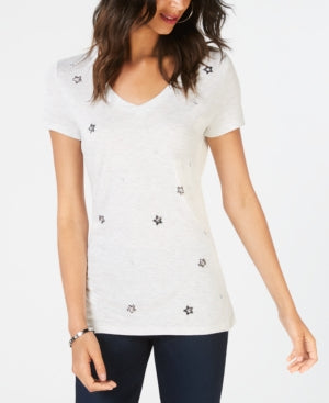 I.N.C. Embellished Star T-Shirt