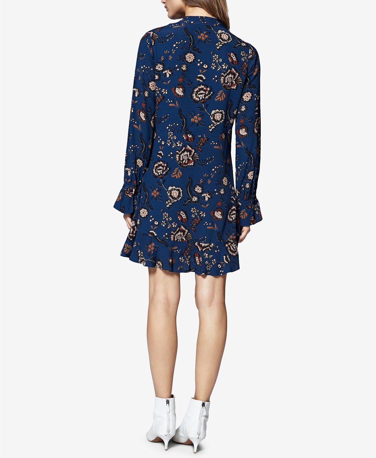Sanctuary Harvest Moon Ruffled Floral-Print Dress - TopLine Fashion Lounge