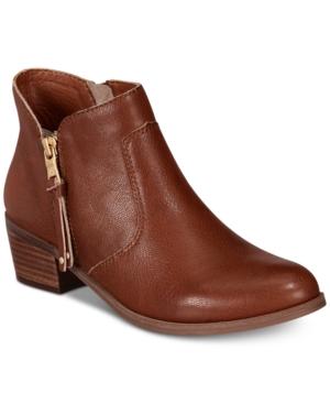 BareTraps Brush Brown Solebound Uriel Zipper Bootie - TopLine Fashion Lounge