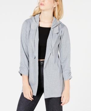 Almost Famous Juniors' Ruched-Sleeve Blazer - TopLine Fashion Lounge