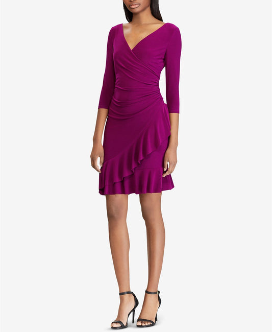 American Living Ruffled Jersey Dress - TopLine Fashion Lounge