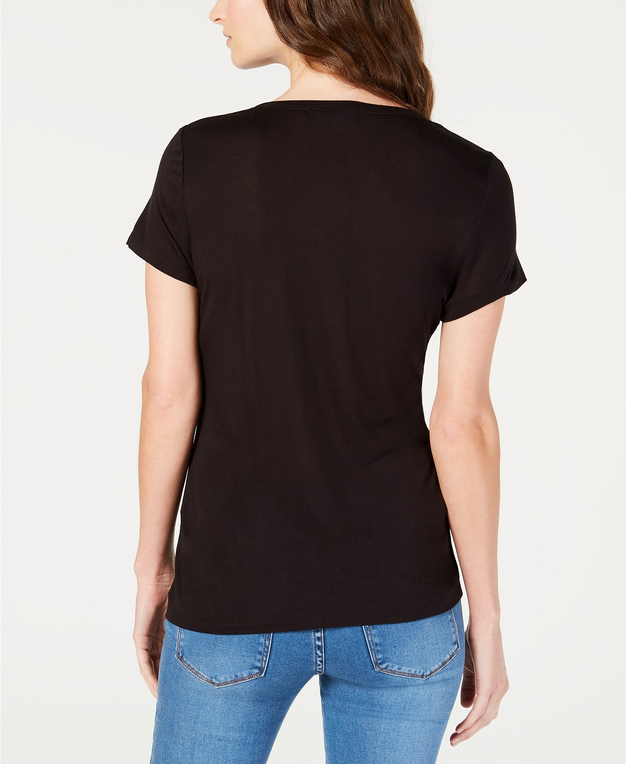 I.N.C. Rhinestone-Embellished Fearless-Graphic T-Shirt
