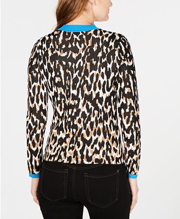 I.N.C. Animal-Print Sweater