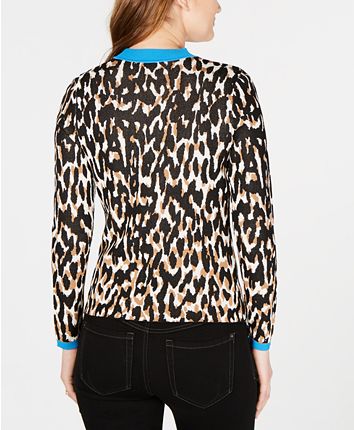 I.N.C. Animal-Print Sweater