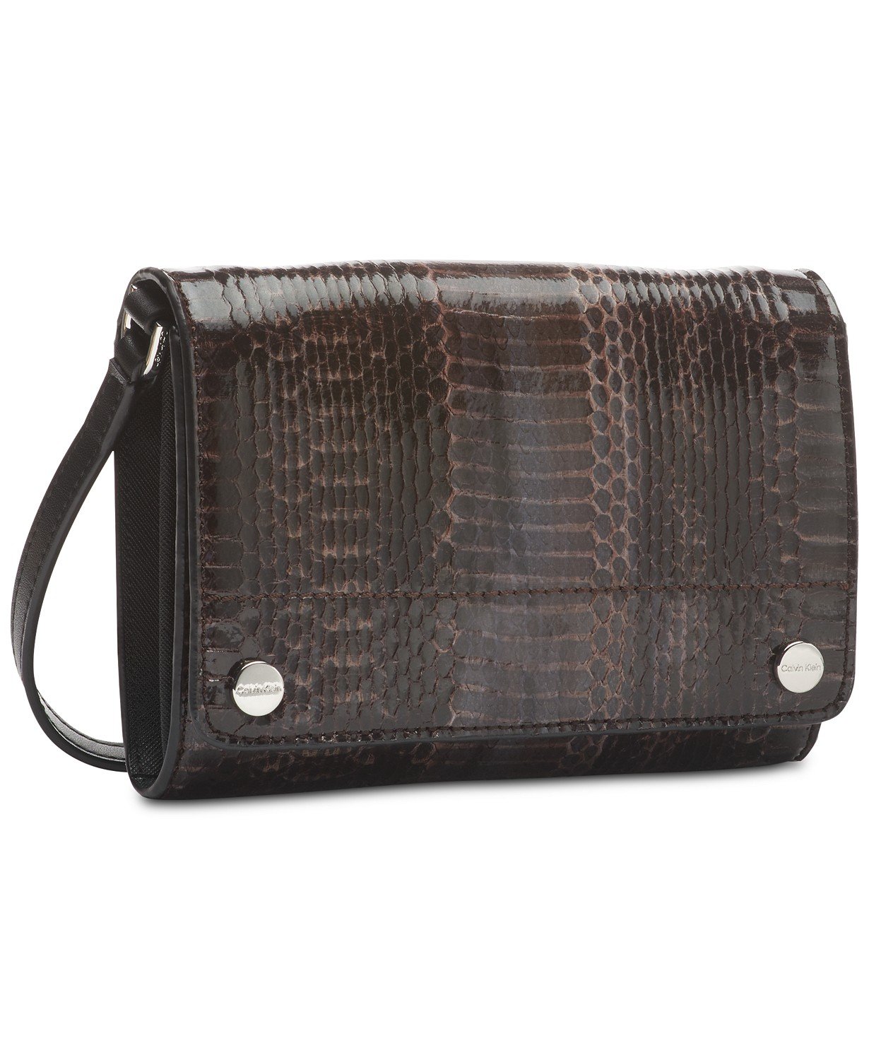 Calvin Klein Women's Susan Faux Leather Python Crossbody Handbag - TopLine Fashion Lounge