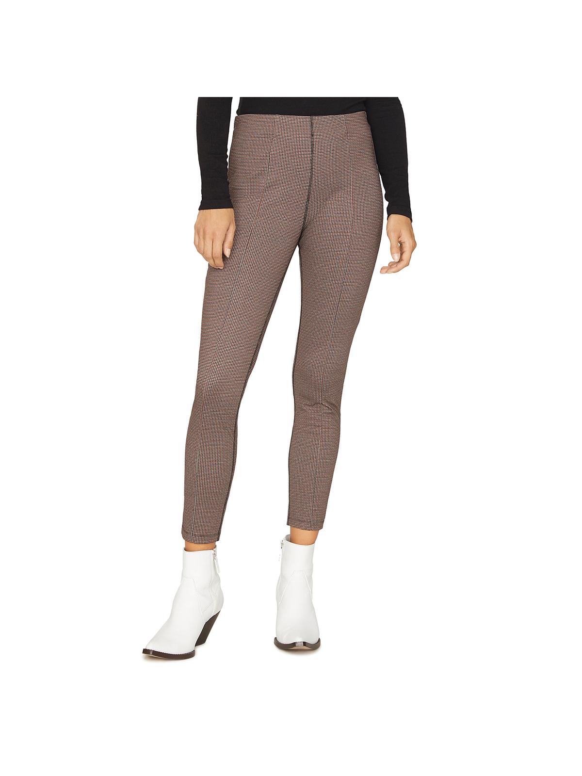 SANCTUARY Microcheck Crop Leggings