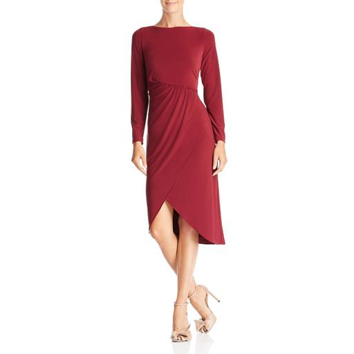 Adrianna Papell Draped Jersey Dress