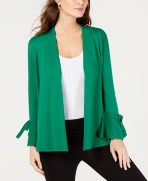 Alfani Tie-Sleeve Cardigan