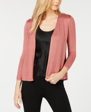 Alfani Textured Ottoman-Ribbed Cardigan - TopLine Fashion Lounge