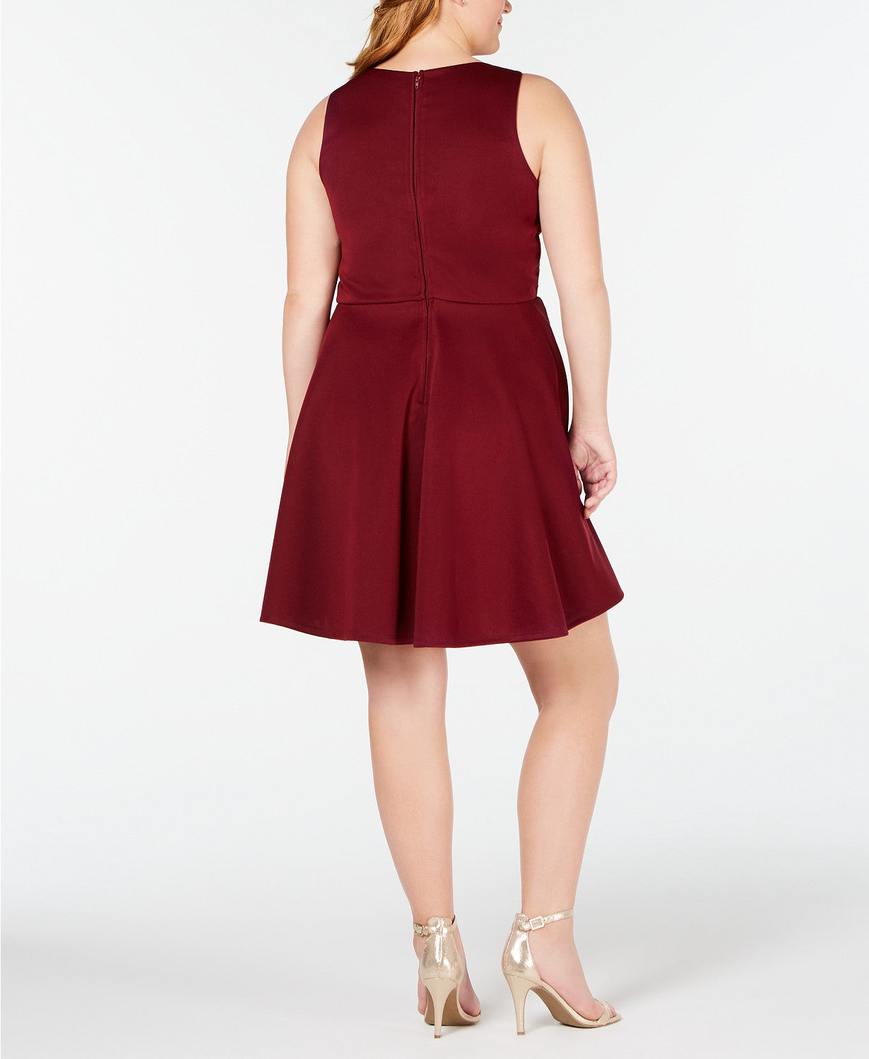 City Studios Trendy Plus Size A-Line Dress