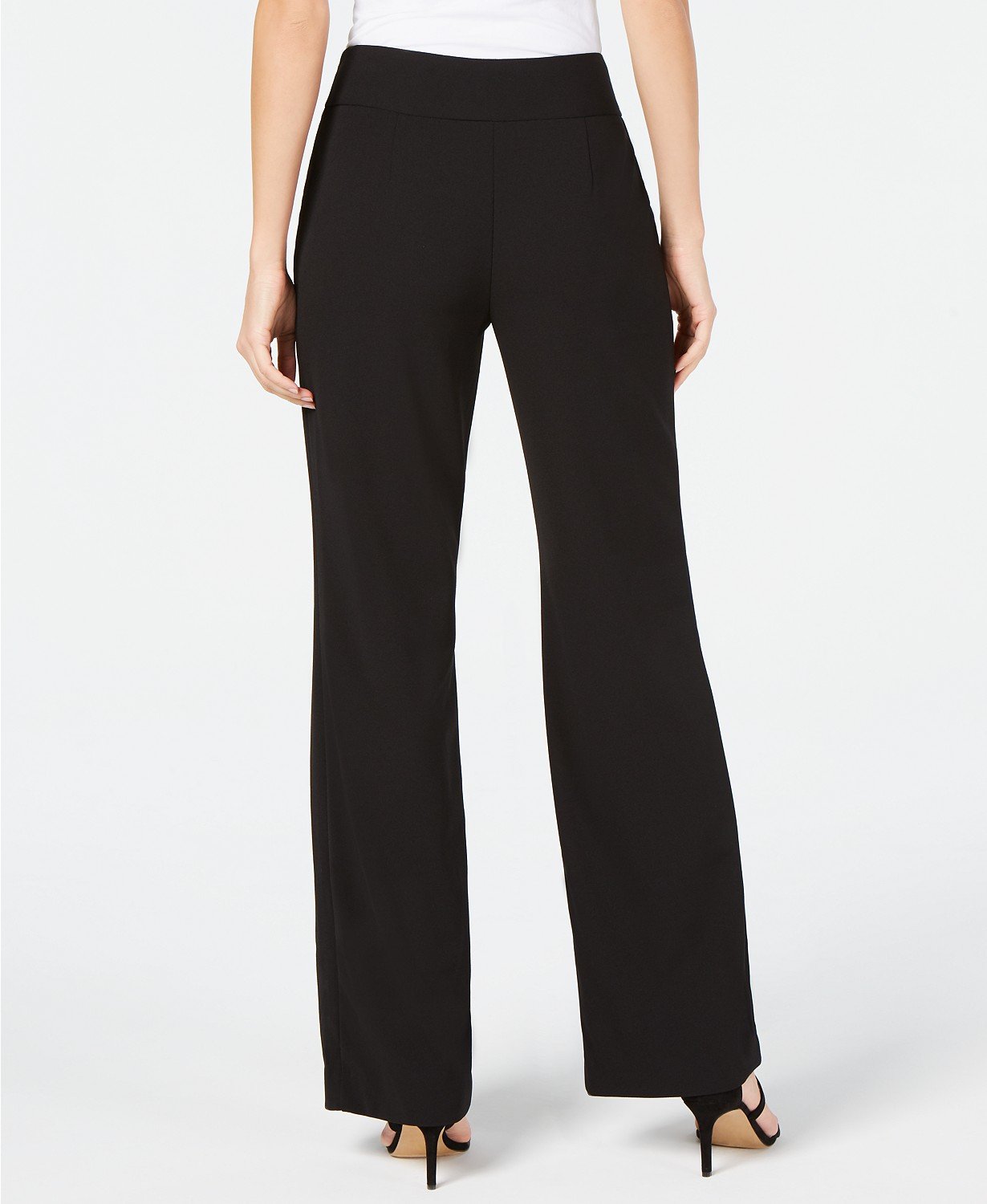 INC Womens Colorblock Mid-Rise Wide Leg Pants - TopLine Fashion Lounge