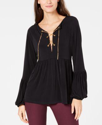 SOLID CHAIN NK TOP - TopLine Fashion Lounge