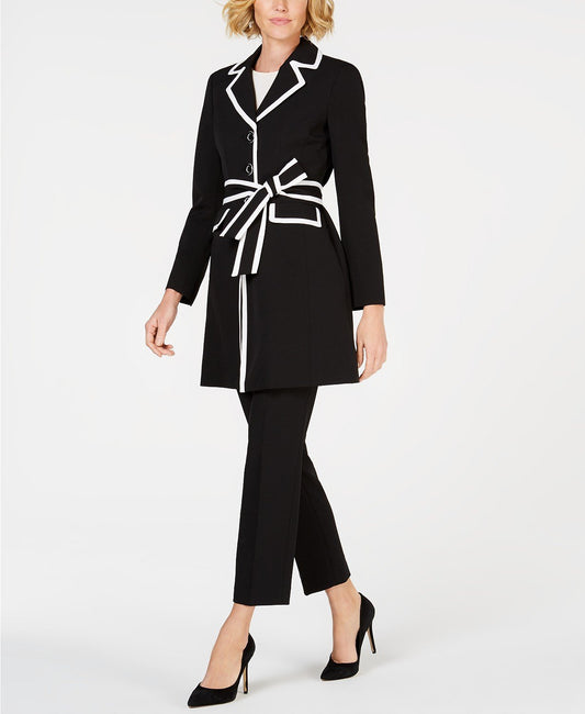 Le Suit Contrast-Trim Jacket