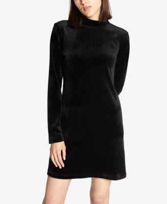 Sanctuary Endless Night Velour Dress Black XS - 