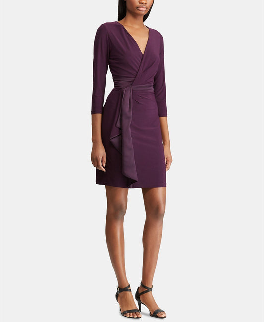 American Living Womens  Ruffled Jersey Dress - TopLine Fashion Lounge