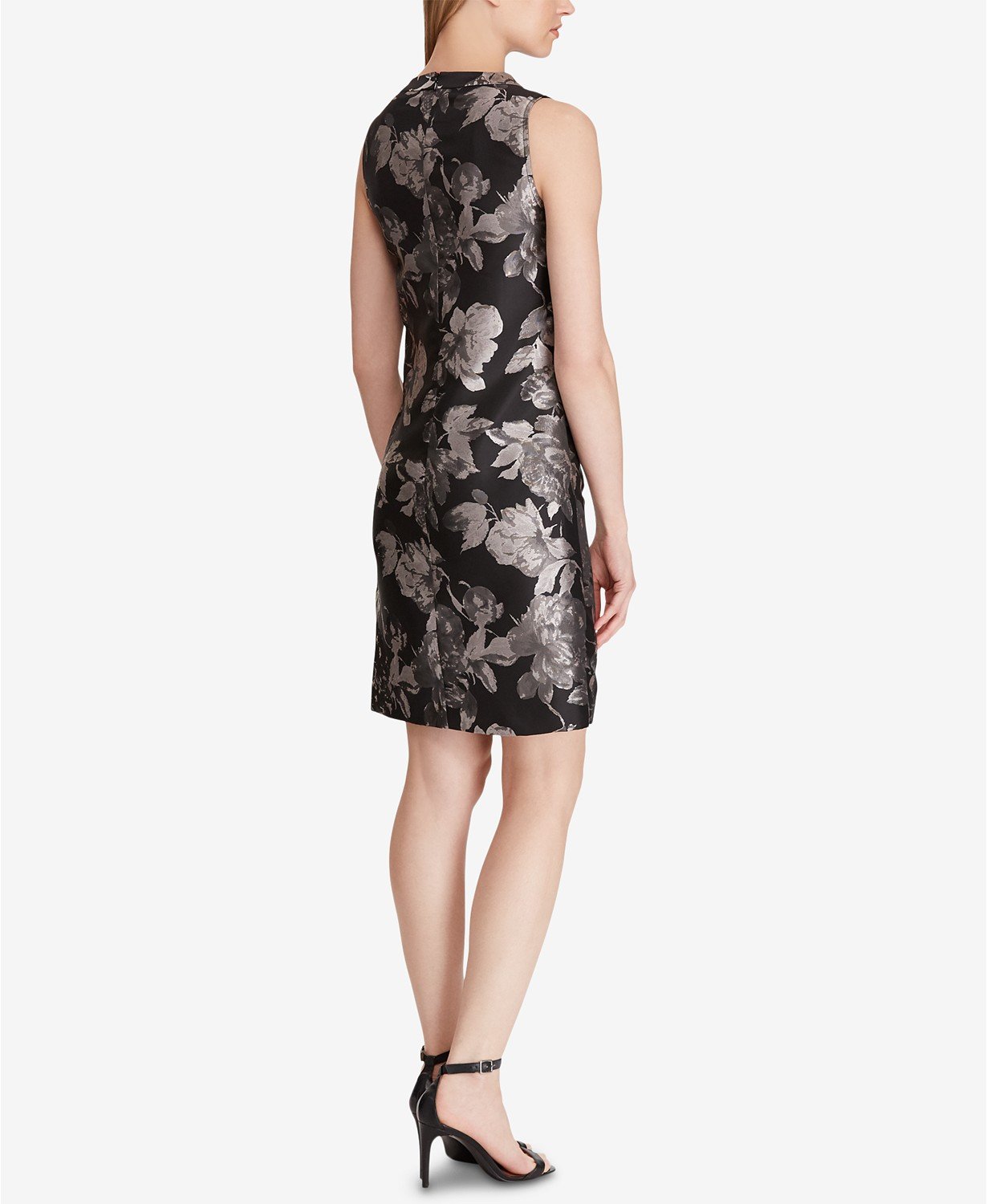 American Living Floral-Print Jacquard Dress - TopLine Fashion Lounge