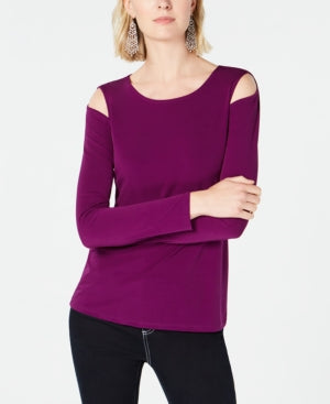 INC Cold-Shoulder Top