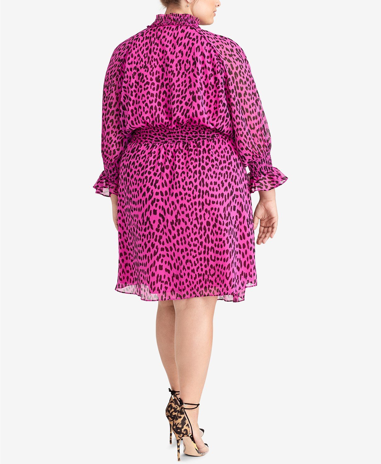 Rachel Rachel Roy Plus Size Women's Lucky Leopard Dress - TopLine Fashion Lounge
