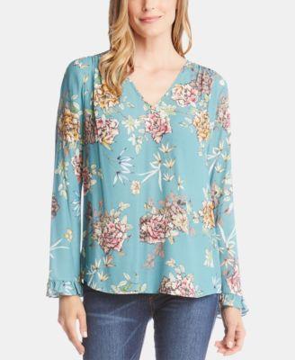 RUFFLE SLEEVE TOP - TopLine Fashion Lounge