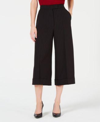 INSTRIPE CUFFED CULOTTE - TopLine Fashion Lounge