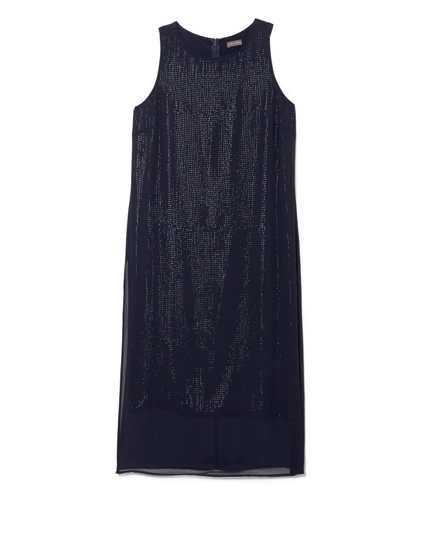 Vince Camuto Chiffon Embellished Dress