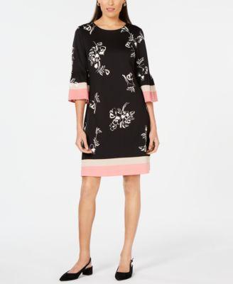 Alfani Printed Scuba Dress - TopLine Fashion Lounge