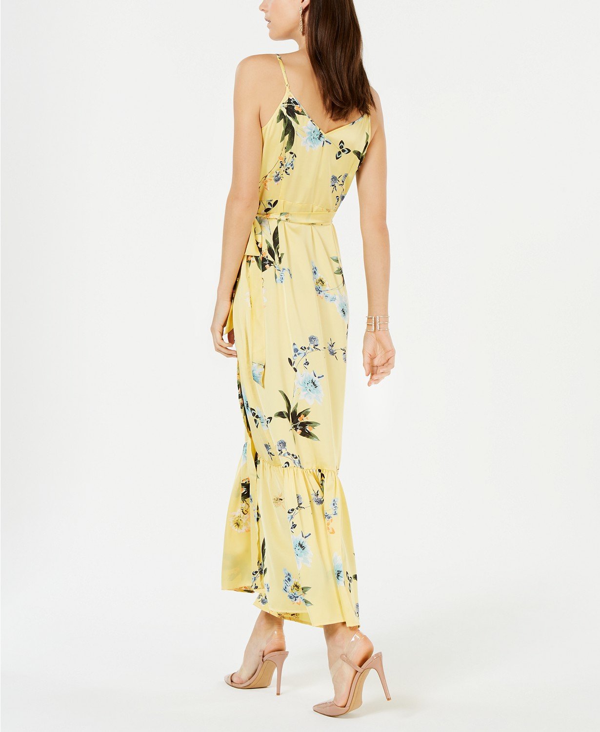I.n.c. Ruffle-Hem Wrap Dress - TopLine Fashion Lounge