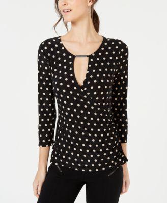 I.n.c. Embellished Surplice Top, - TopLine Fashion Lounge