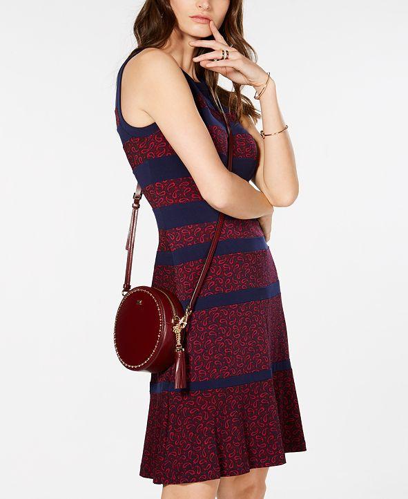 Michael Kors Paisley-Print Striped Dress, In Regular & Petite Sizes - TopLine Fashion Lounge