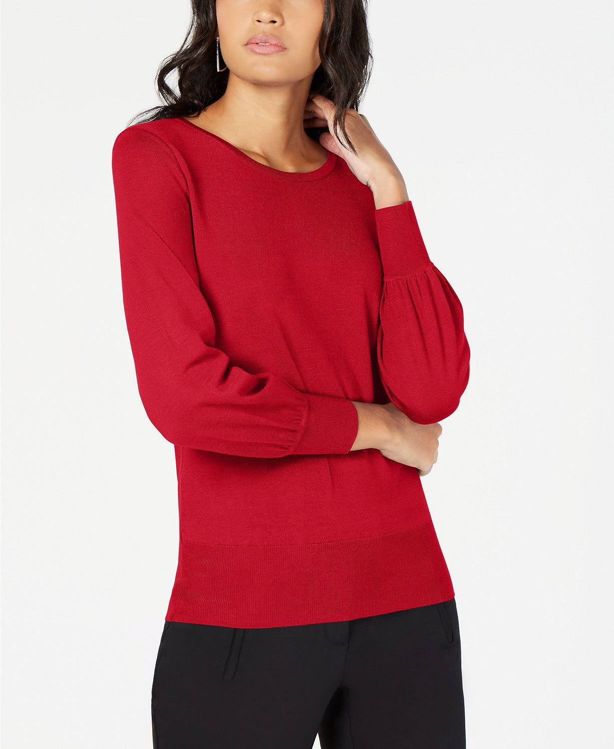 Alfani Bishop Sleeve Sweater