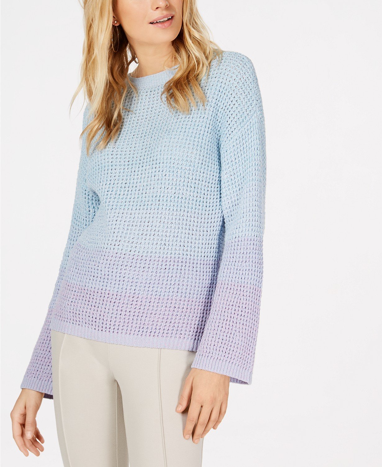 I.n.c. Dip-Dye Bell-Sleeve Sweater - TopLine Fashion Lounge