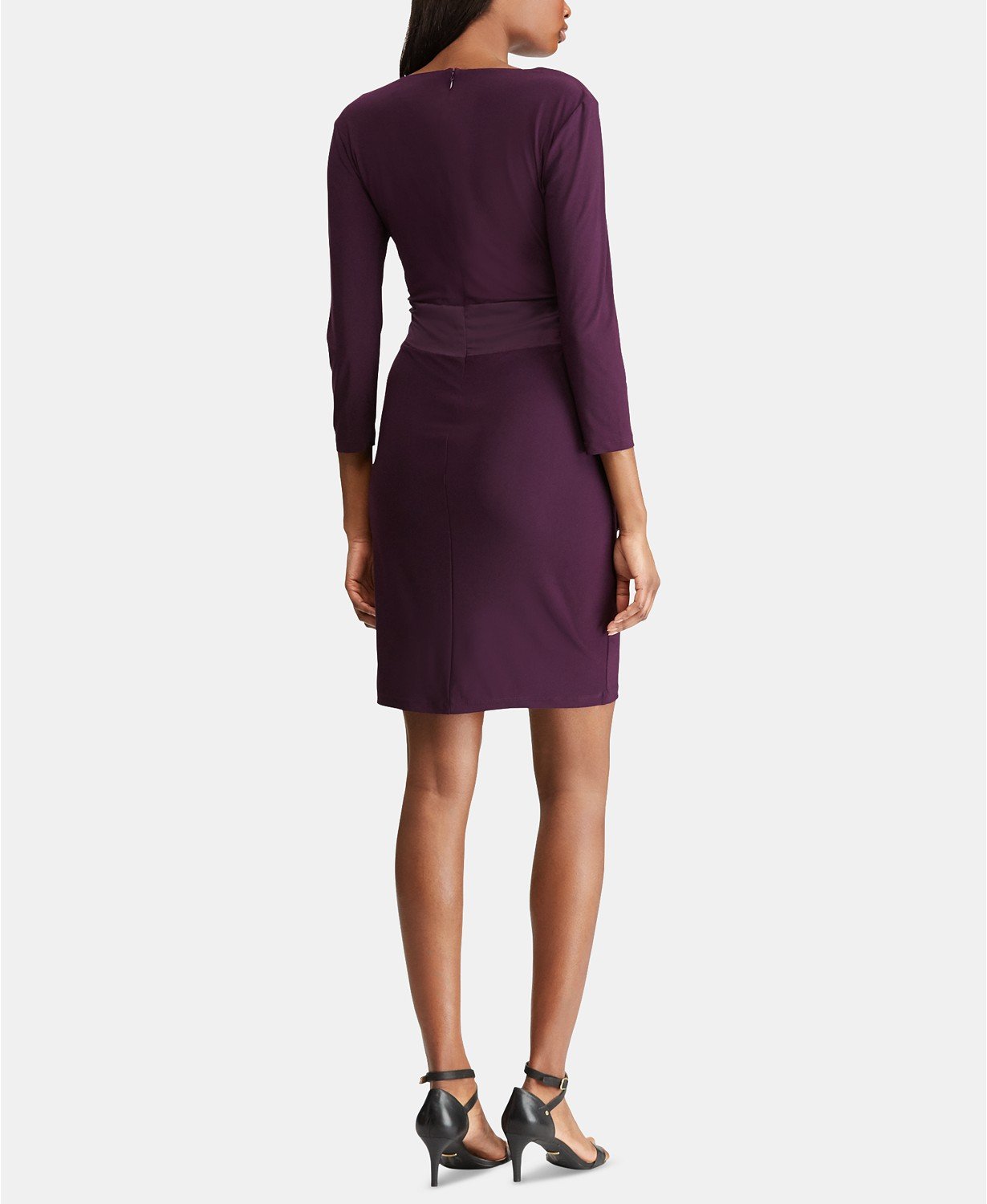 American Living Womens  Ruffled Jersey Dress - TopLine Fashion Lounge