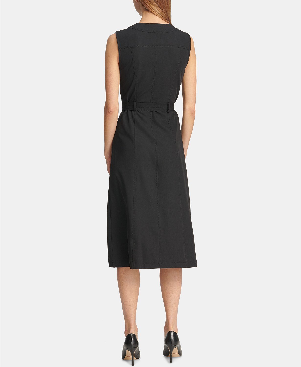 Dkny Belted Button-Front Shirtdress - TopLine Fashion Lounge