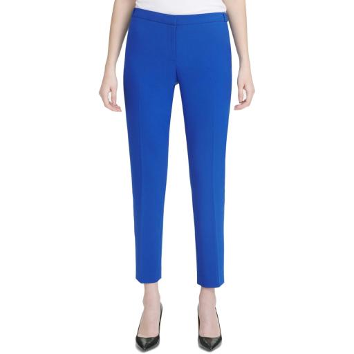Calvin Klein Petite Straight-Leg Ankle Pants