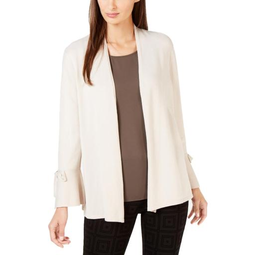 Alfani Tie-Sleeve Cardigan