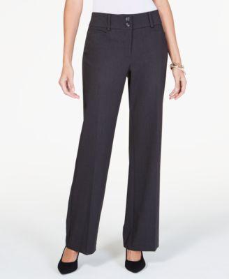 Alfani Two-Button Curvy-Fit Pants - TopLine Fashion Lounge