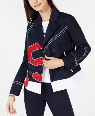 Tommy Hilfiger Colorblocked Logo Jacket - Sky Captain - TopLine Fashion Lounge