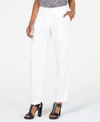 MICHAEL Michael Kors Cotton-Twill Cargo Pants - TopLine Fashion Lounge