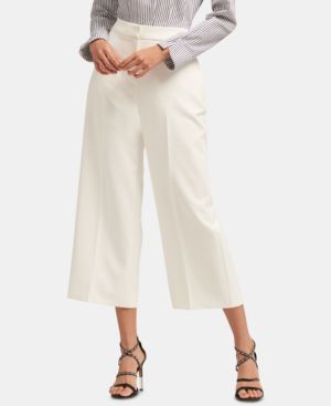 DKNY Wide-Leg Cropped Pants