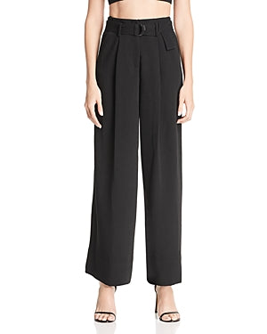Fame and Partners The Augusta Pleated Wide-Leg Pants