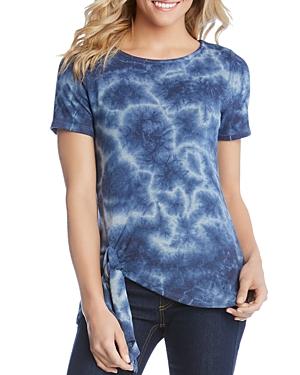 Karen Kane Short-Sleeve Tie-Dye Top - TopLine Fashion Lounge