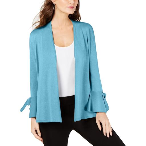 Alfani Tie-Sleeve Cardigan