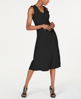 Michael Michael Kors Ribbed-Knit Dress - TopLine Fashion Lounge