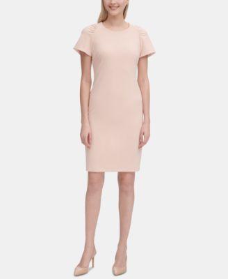 PUFF SLV DRESS - TopLine Fashion Lounge