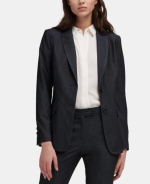 DKNY Womens Suit Separate Professional Two-Button Blazer - TopLine Fashion Lounge