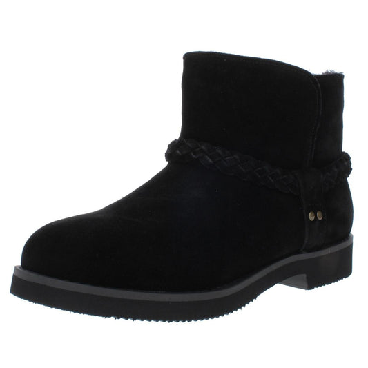 Style & Co. Women's Kaii Suede Faux Fur Lined Booties - TopLine Fashion Lounge