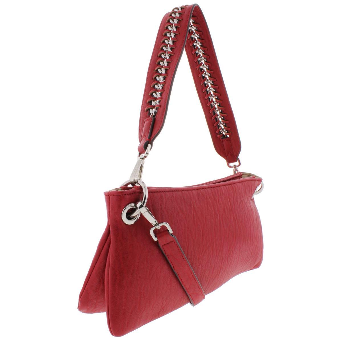 Calvin Klein Women's Raya Faux Leather Convertible Demi Handbag - TopLine Fashion Lounge