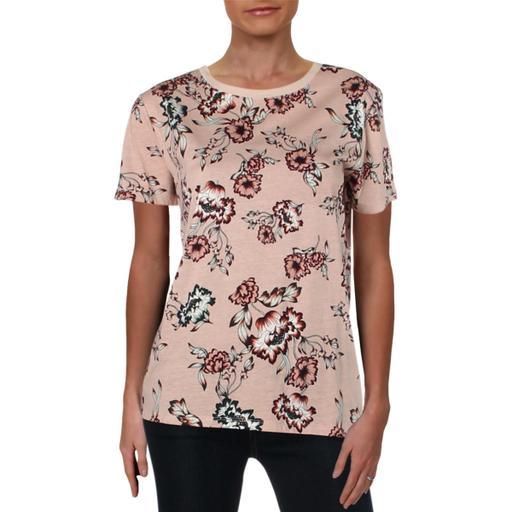 Lauren Ralph Lauren Women's Marrim Floral Print Short Sleeves T-Shirt