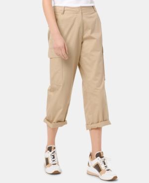 MICHAEL Michael Kors Cotton-Twill Cargo Pants - TopLine Fashion Lounge